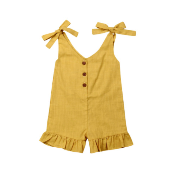 Infant Dress Manufacturer - V Neck Pinafore Summer