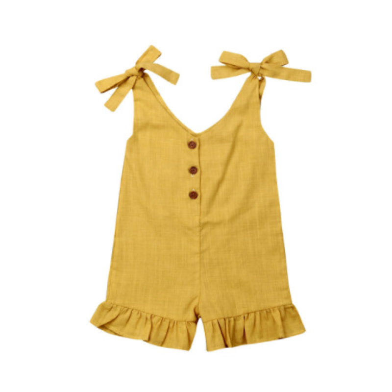 Infant Dress Manufacturer - V Neck Pinafore Summer