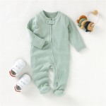 Newborn Bodysuit Manufacturer - Organic Two Way Zipper