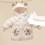 Down Coat Factory - Windproof Detachable Hood