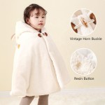 Toddler Cape Supplier - Hooded Windproof Shawl