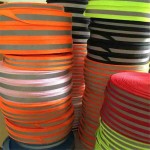 Reflective Fabric Supplier - Black Printing Spandex Custom