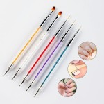 Nail Art Pen Manufacturer - Double-end 5pcs Set