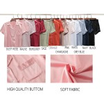 Women Pajama Set Supplier - Satin Short Sleeve Sleepwear