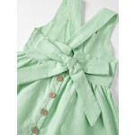 Girls Summer Dress Supplier - Sleeveless Suspender 3-7 Years