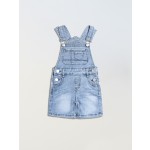 Denim Overalls Supplier - Solid Color Suspender Shorts