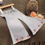 Girls 2-Piece Set Factory - Doll Shirt Denim Pants