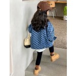 Children Denim Jacket Supplier - 2025 Retro Jacquard Vintage