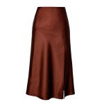 Women Satin Skirt Factory - Glossy Big Swing Business