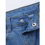Girls Denim Pants Supplier - Flower Decoration Fashion