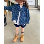 Children Denim Jacket Supplier - 2025 Retro Jacquard Vintage