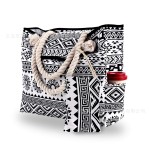 Women Beach Bag Set Supplier - 2PCS Tropical Floral Print