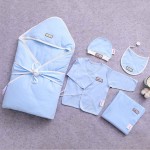 Baby Blanket Set Factory - 5Pcs Newborn Swaddle Winter