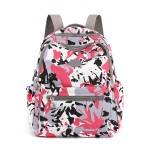 Children School Bag Factory - Colorful Plant Print Travel