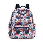 Children School Bag Factory - Colorful Plant Print Travel