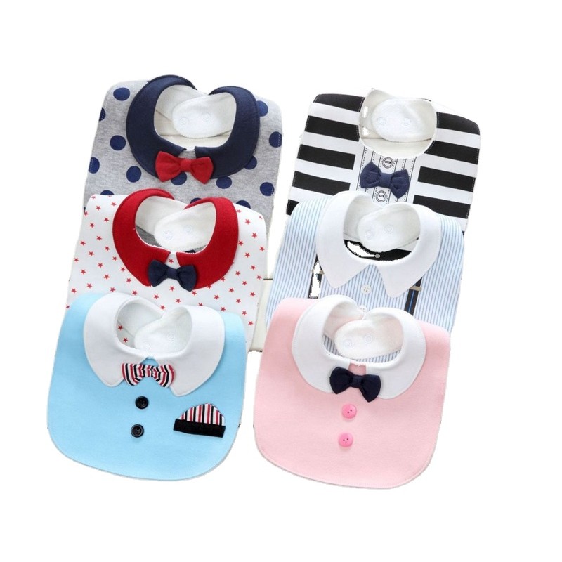 Baby Bibs Factory - Double Side Waterproof Striped