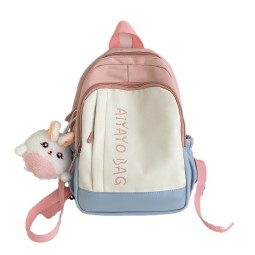 Children Schoolbag Supplier - 2025 Color Blocking Letters