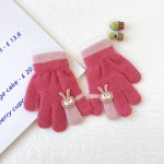 Children Gloves Factory - Cartoon Bunny Full Finger