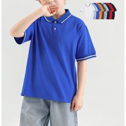 Boys Polo Shirts Factory - 100% Cotton School Style