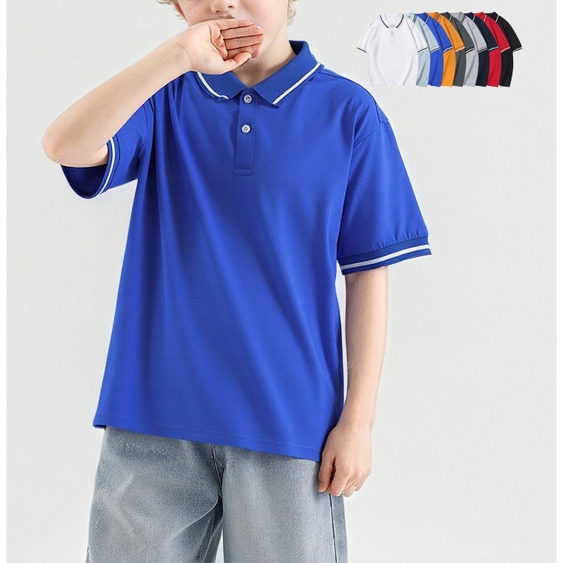 Boys Polo Shirts Factory - 100% Cotton School Style