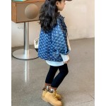Children Denim Jacket Supplier - 2025 Retro Jacquard Vintage