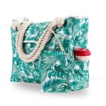 Women Beach Bag Set Supplier - 2PCS Tropical Floral Print