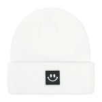Custom Knitted Hat Supplier - Fashion Smiling Face Casual