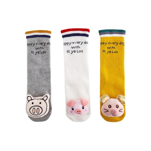 Baby Socks Factory - 3D Cartoon Animal Crew