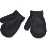 Children Mittens Supplier - Winter Knitted Solid Color