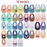 Baby Bibs Factory - Snap Button Double Sided Waterproof