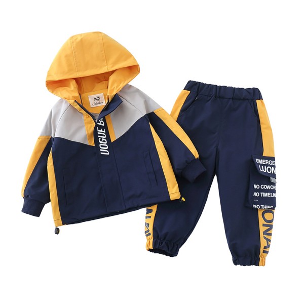 Children Track Suit Supplier - Waterproof Hooded Sportswear