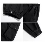 Boys Cargo Pants Factory - Elastic Waist Jogger Spring
