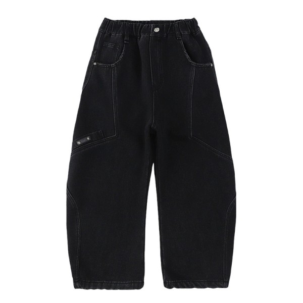 Children Casual Pants Factory - Oversize Straight Leg Junior