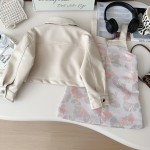 Girls Autumn Set Factory - Korean PU Jacket Strap Skirt