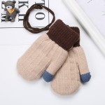 Children Gloves Supplier - Knitted Double Layer Fleece