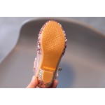 Girls Dance Sandals Supplier - Sequin Upper Medium Heel