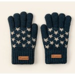 Boys Gloves Supplier - Winter Fleece Lining Thicken