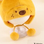 Children Warm Hat Factory - Cartoon Bear Plush Ear