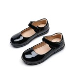 Girls Dress Shoes Supplier - Patent Leather Mary Jane Flat