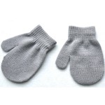 Children Mittens Supplier - Winter Knitted Solid Color