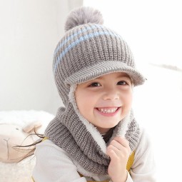 Children Hat Supplier - Knitted Face Neck Protection