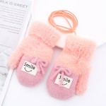 Children Gloves Supplier - Letter Double Layer Cute