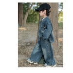 Children Cowboy Suit Supplier - 2025 Spring Autumn Denim