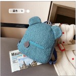 Kids Backpack Factory - Plush Ear Solid Color Casual