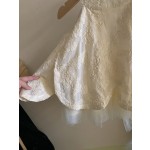 Girls Embroidery Dress Supplier - England Style Sleeveless