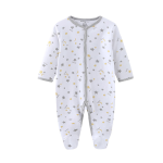 Baby Romper Supplier - Pure Cotton Button Down