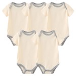 Baby Bodysuit Manufacturer - Organic Cotton 5pcs