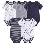 Infant Bodysuit Manufacturer - Factory Price 5pcs