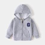 Boys Hoodie Factory - Pure Color Fleece Lined