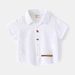 Boys Shirt Supplier - Solid Color Children